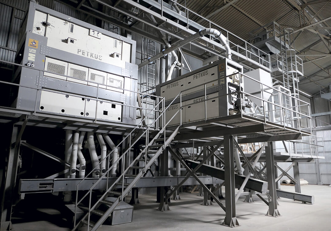 Линия по подготовке семян 